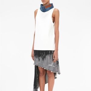BNWT JW Anderson Denim Collar Tank